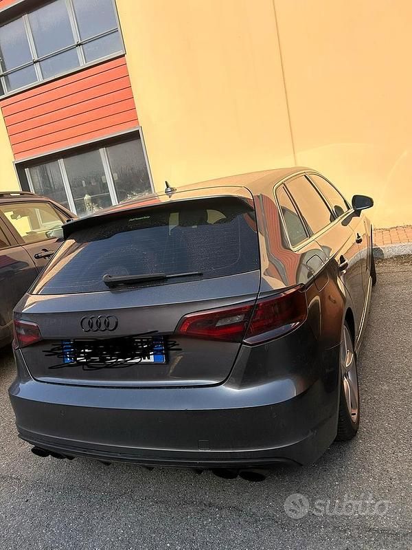 Usata Audi A3 S-Line 150 CV (110 kW) 2016 Grigio Berlina