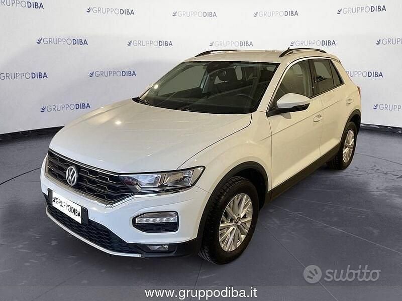 Bianco Usata 2021 VW T-Roc Advance SUV | 21.700 € (Ottimo prezzo) - Immagine 1/4