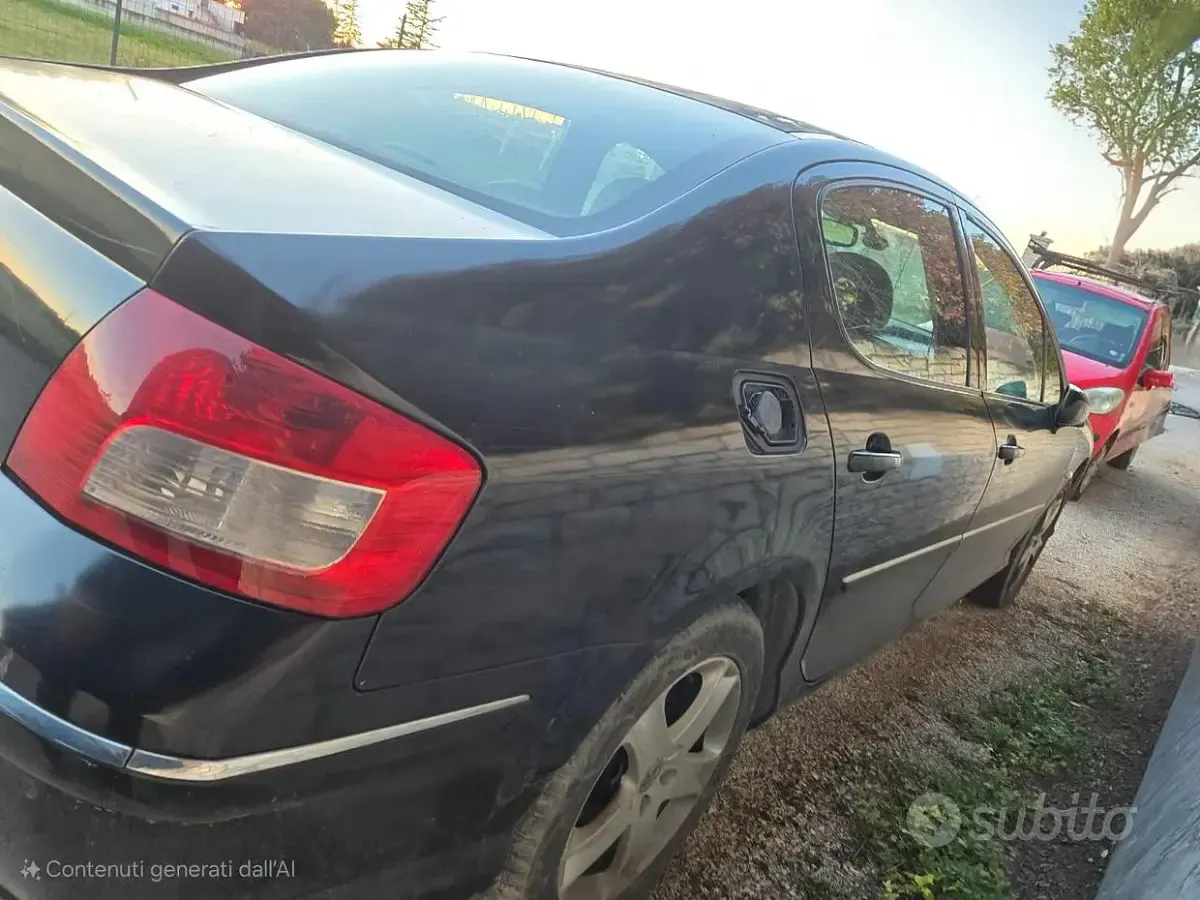 Usata Peugeot 407 140 CV (102 kW) 2008 Nero Berlina