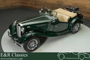 Usata MG TD 54 CV (39 kW) 1953 Verde Cabrio