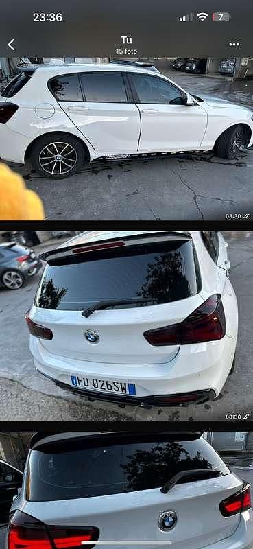 Usata BMW 116 116 CV (85 kW) 2016 Bianco Utilitaria