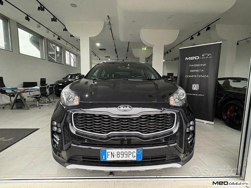 Usata Kia Sportage GT-Line 185 CV (136 kW) 2018 Nero SUV