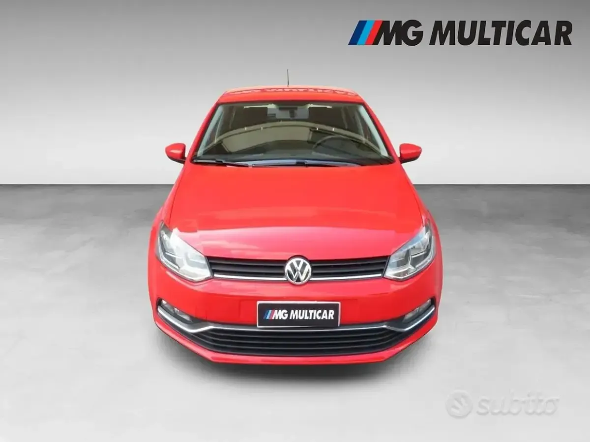 Usata VW Polo Comfortline 75 CV (55 kW) 2015 Rosso Berlina