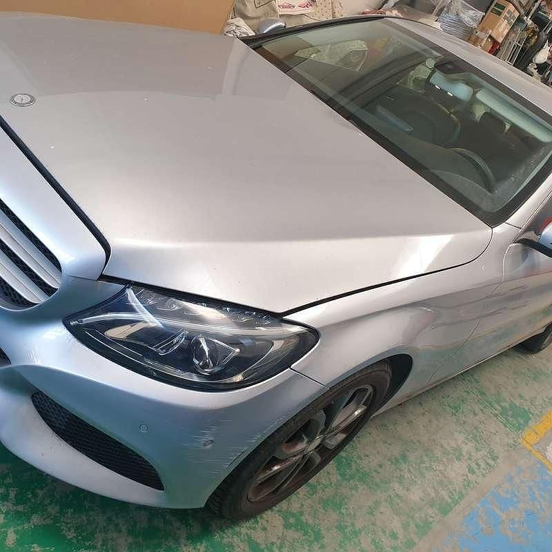 Usata Mercedes C220 Exclusive 170 CV (125 kW) 2016 Argento Berlina