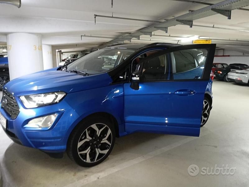 Usata Ford Ecosport ST-Line 125 CV (91 kW) 2022 Blu SUV