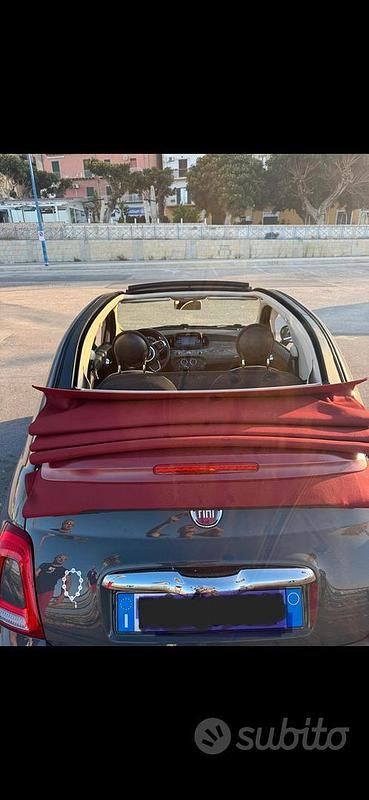 Usata Fiat 500C S 69 CV (50 kW) 2019 Grigio Cabrio