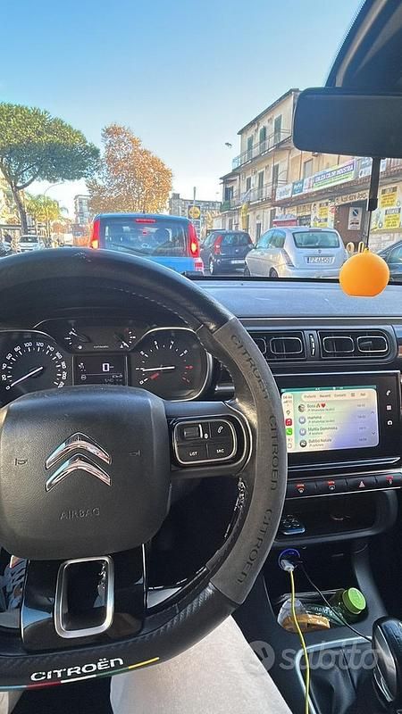 Usata Citroën C3 PureTech 82 CV (60 kW) 2018 Nero Utilitaria