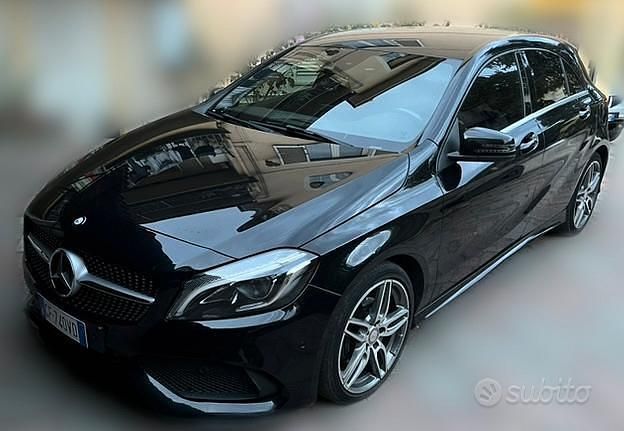 Usata Mercedes A200 Premium 136 CV (100 kW) 2016 Nero Berlina