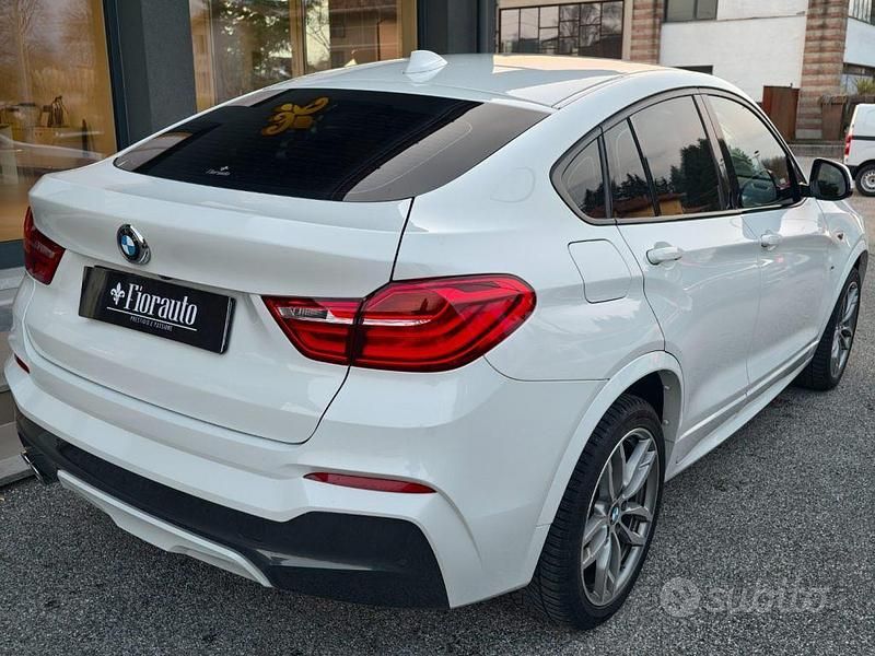 Usata BMW X4 M Sport 249 CV (183 kW) 2017 Bianco SUV