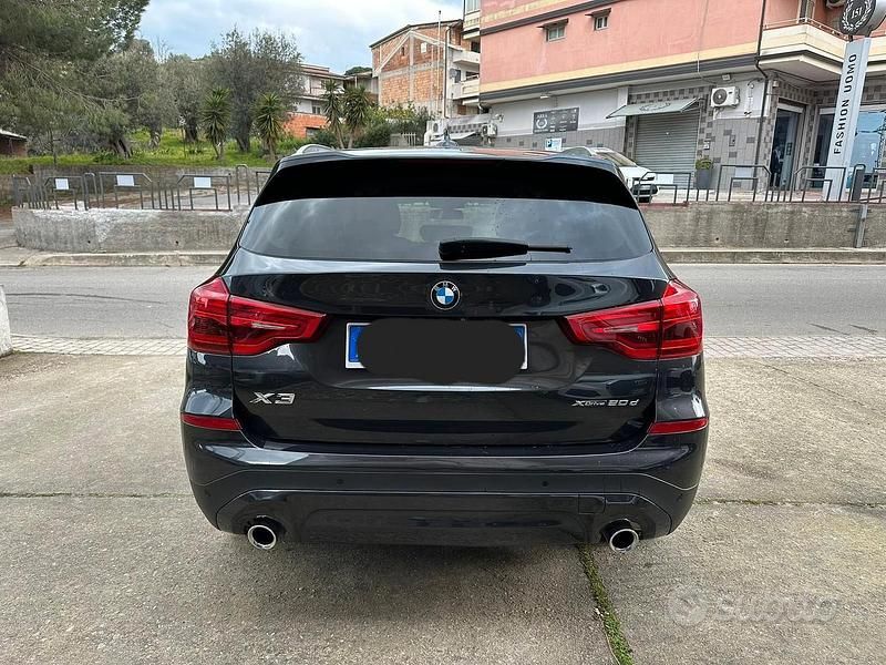 Usata BMW X3 190 CV (139 kW) 2019 Nero SUV