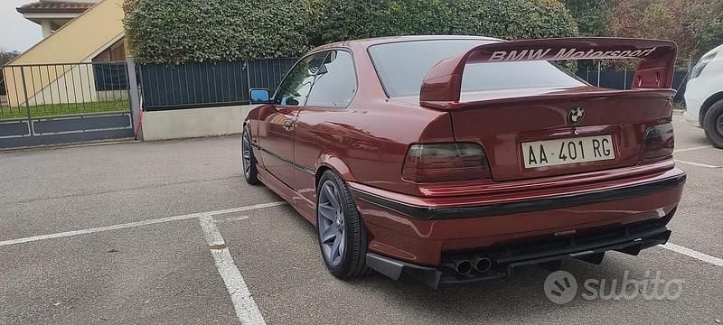 Usata BMW 325 192 CV (141 kW) 1994 Rosso Coupé