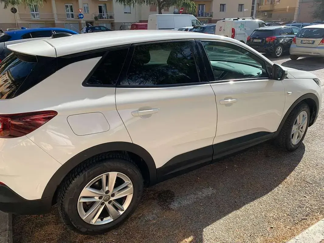 Usata Opel Grandland X 120 CV (88 kW) 2019 Bianco SUV