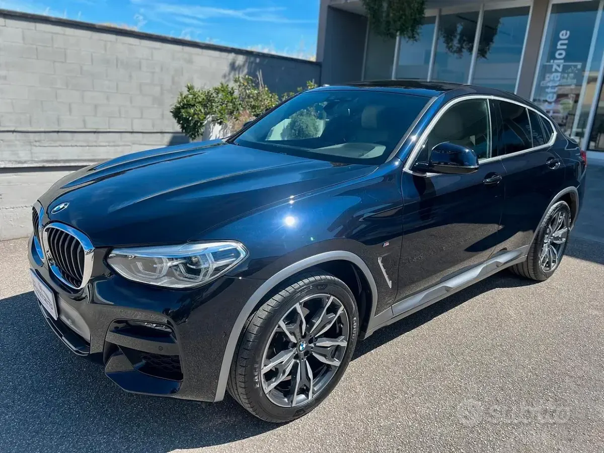 Usata BMW X4 M Sport 190 CV (139 kW) 2020 Nero SUV