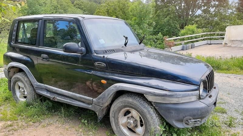 Nero Usata 2000 Ssangyong (KGM) Korando SUV | 1500 € - Immagine 1/4