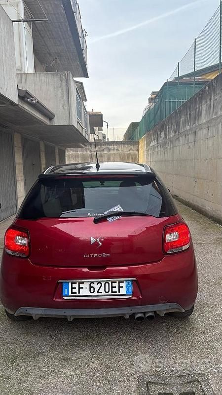 Usata DS Automobiles DS3 155 CV (114 kW) 2011 Rosso