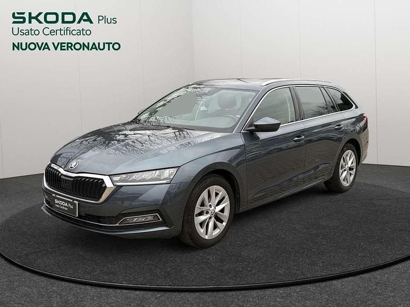 Grigio Usata 2021 Skoda Octavia Style Station wagon | 19.900 € (Buon prezzo) - Immagine 1/4