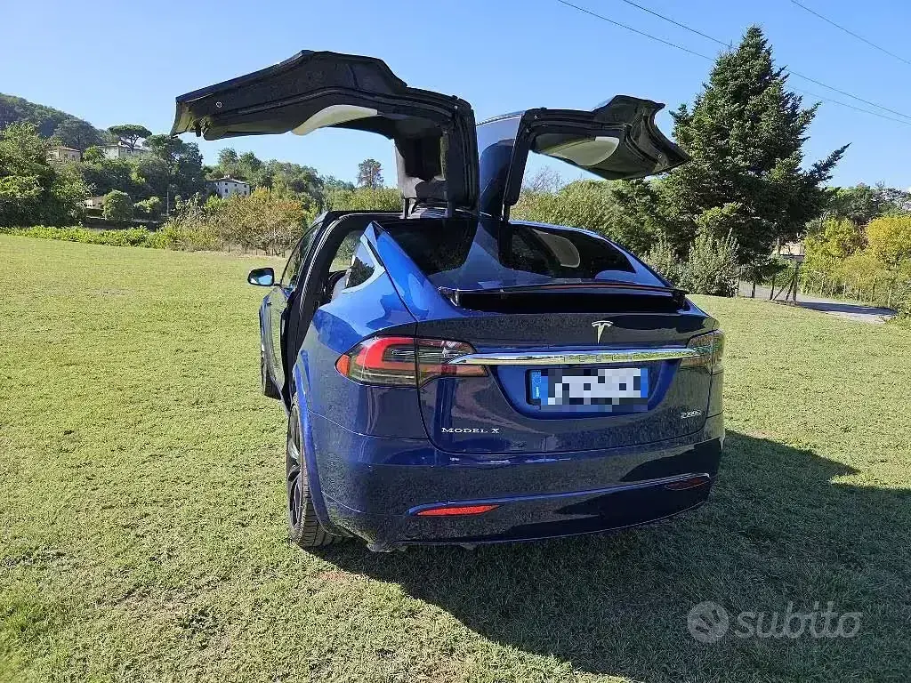 Usata Tesla Model X Performance 169 kW (230 CV) 2019 Bluazzurro SUV