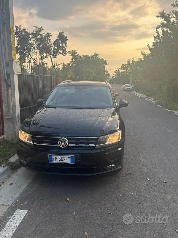 Usata VW Tiguan 125 CV (91 kW) 2018 Nero SUV