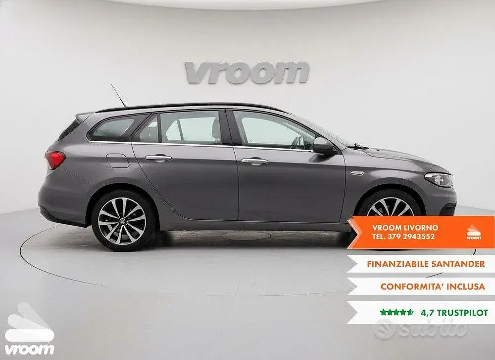 Usata Fiat Tipo Business 95 CV (69 kW) 2017 Gray Station wagon