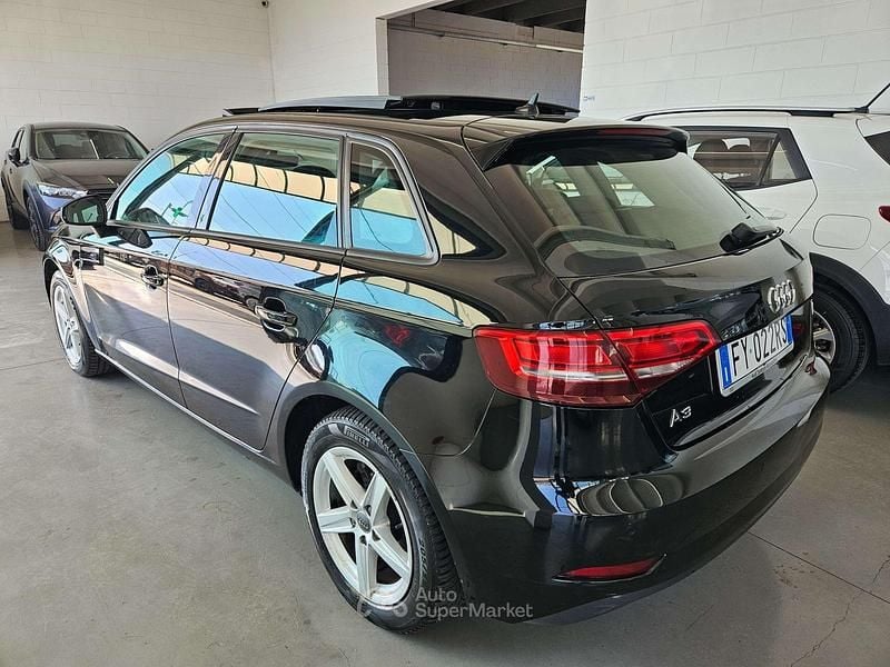 Usata Audi A3 Sport 131 CV (96 kW) 2019 Nero Berlina