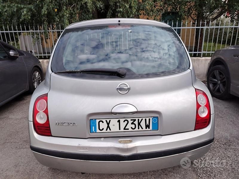 Usata Nissan Micra 2005 Grigio Utilitaria