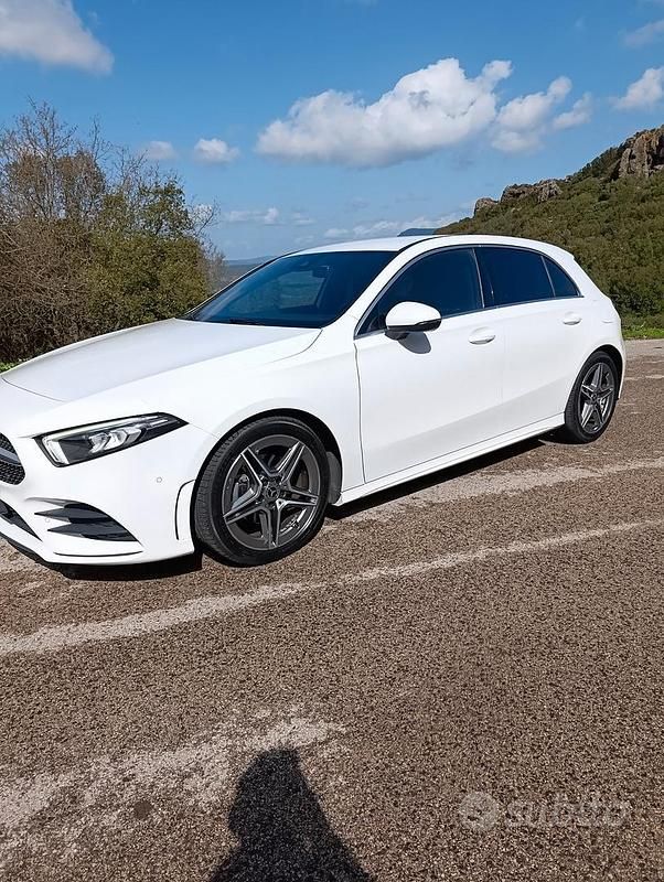 Usata Mercedes A180 Premium 2019 Bianco Berlina