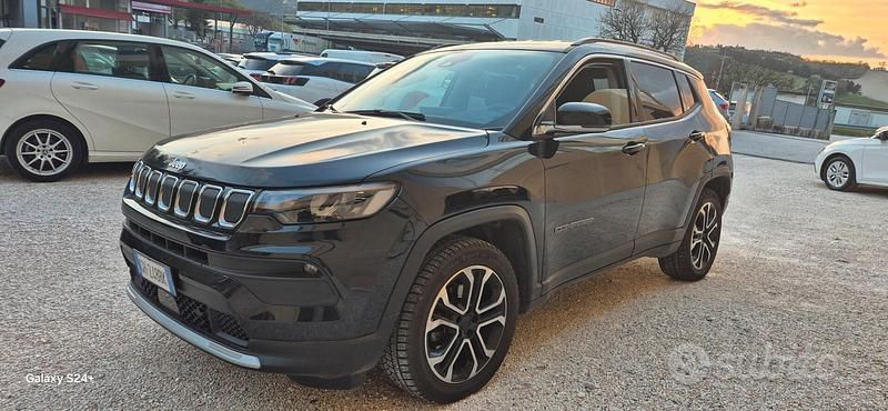 Usata Jeep Compass Limited 131 CV (96 kW) 2021 Nero SUV