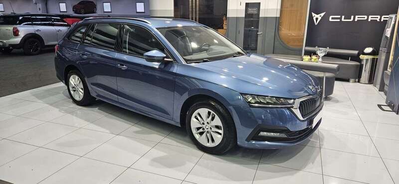 Usata Skoda Octavia Ambition 110 CV (80 kW) 2021 Blu/azzurro Station wagon