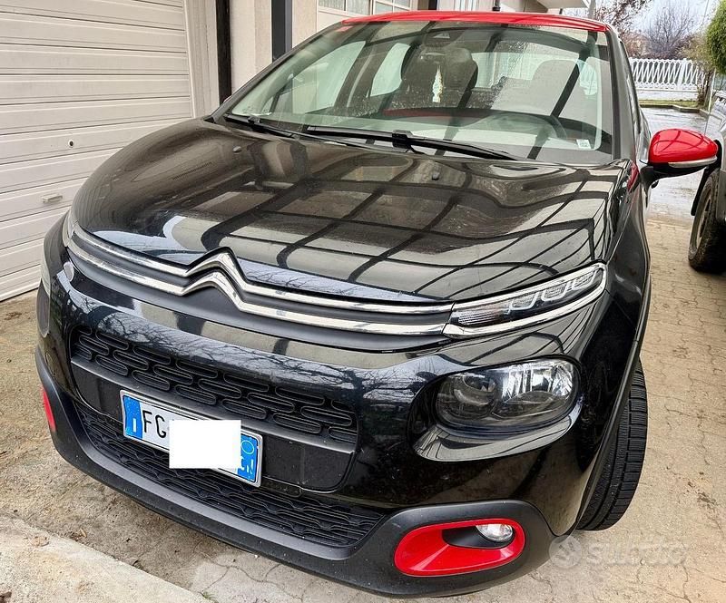 Begagnad Citroën C3 2017 Svart Halvkombi