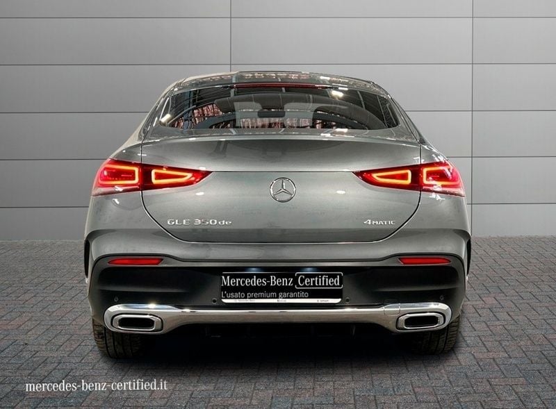 Usata Mercedes GLE350 Premium Plus 195 CV (143 kW) 2021 Grigio medio Coupé