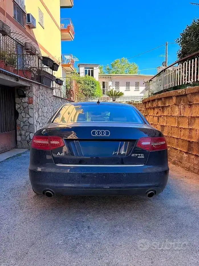 Usata Audi A6 190 CV (139 kW) 2009 Blu Berlina