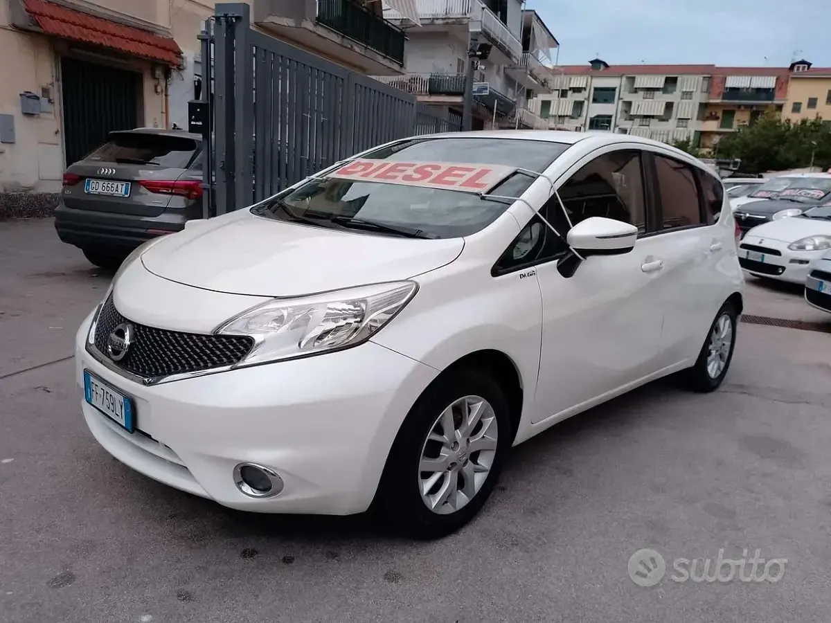 Usata Nissan Note 90 CV (66 kW) 2017 Bianco Utilitaria