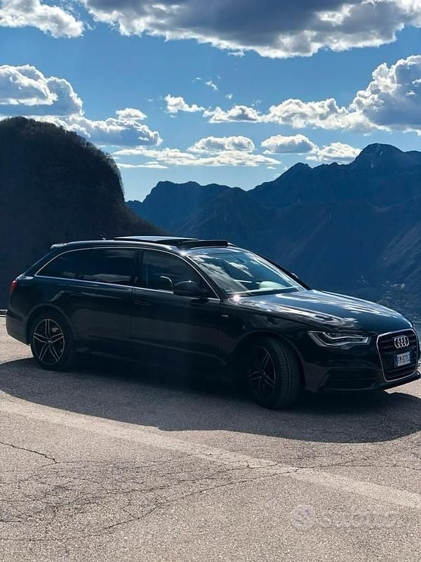 Usata Audi A6 Business Plus 177 CV (130 kW) 2012 Nero Station wagon