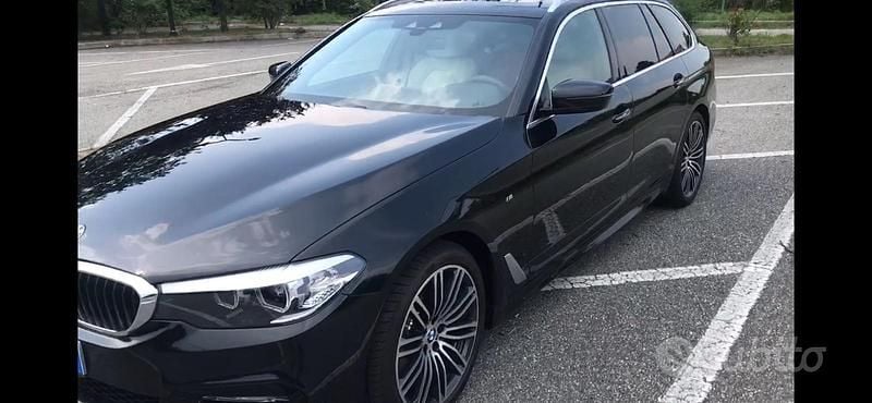 Usata BMW 520 M Sport 190 CV (139 kW) 2018 Nero Station wagon