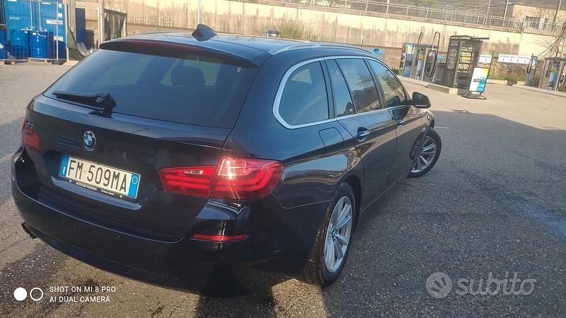 Usata BMW 520 190 CV (139 kW) 2015 Blu Station wagon