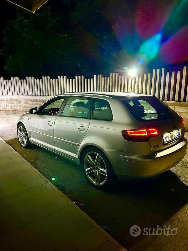 Usata Audi A3 S-Line 140 CV (102 kW) 2007 Grigio Berlina