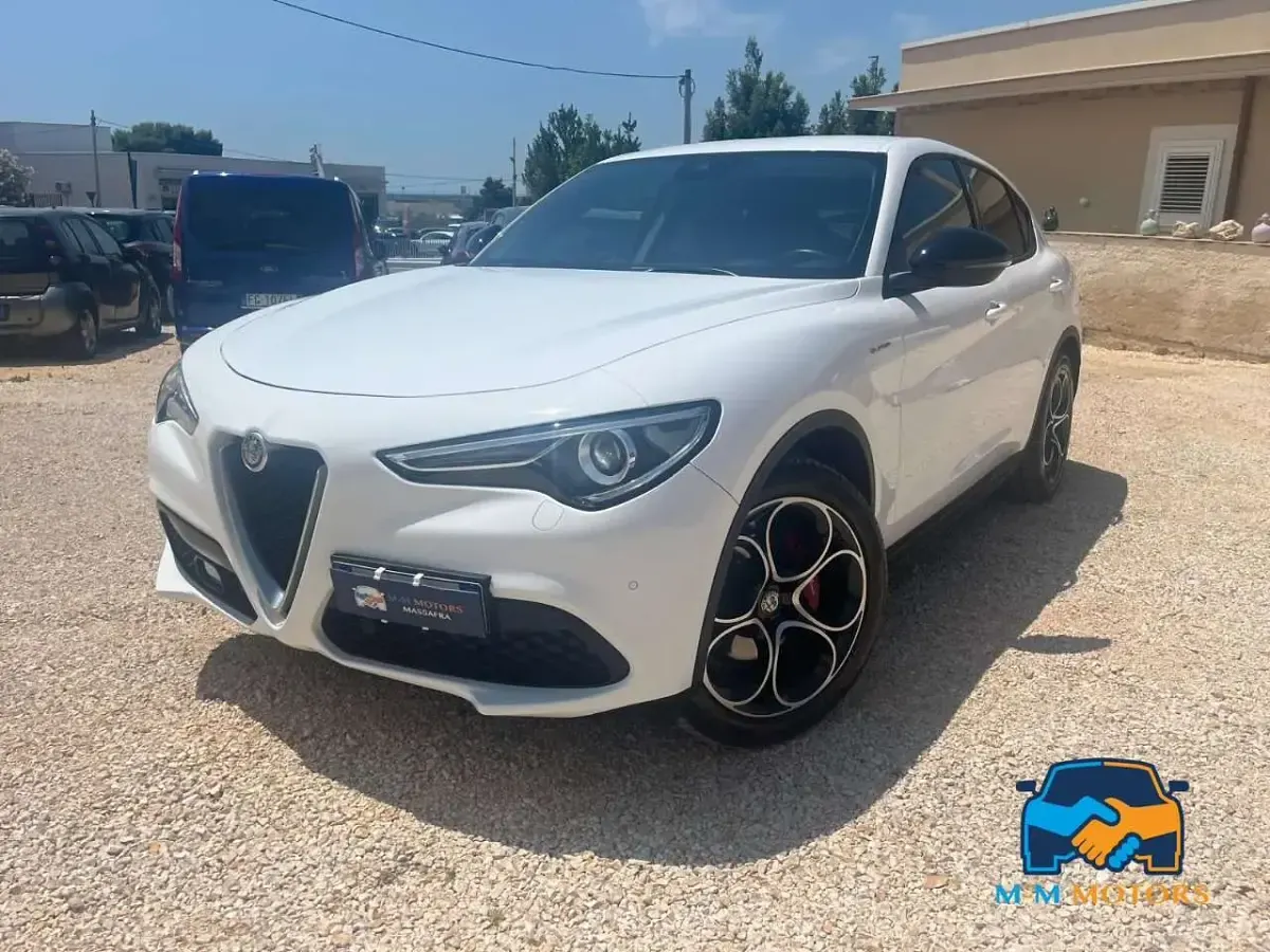Usata Alfa Romeo Stelvio Super 190 CV (139 kW) 2021 Bianco SUV