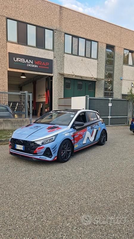 Usata Hyundai i20 N Performance 204 CV (150 kW) 2022 Blu Utilitaria