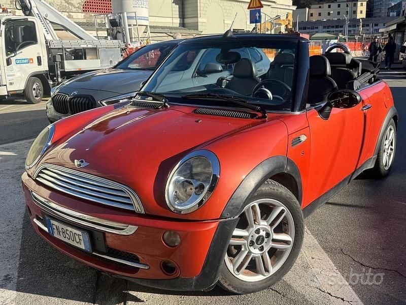 Usata Mini Cooper Cabriolet 116 CV (85 kW) 2004 Arancione Cabrio
