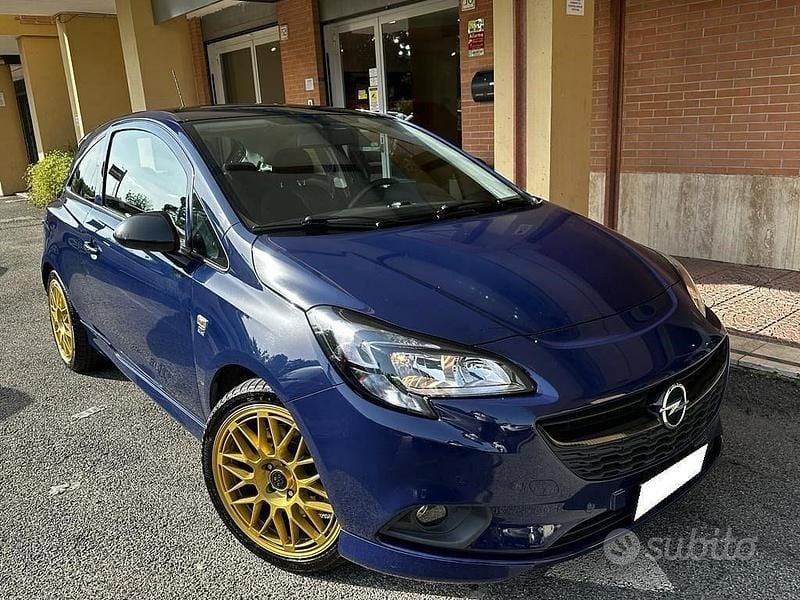 Usata Opel Corsa OPC 150 CV (110 kW) 2018 Blu Utilitaria