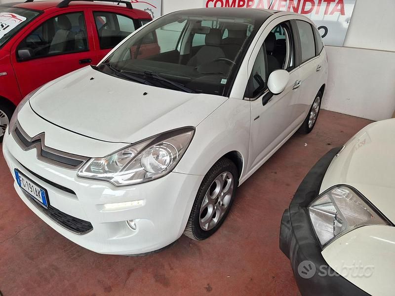 Usata Citroën C3 75 CV (55 kW) 2017 Bianco Berlina