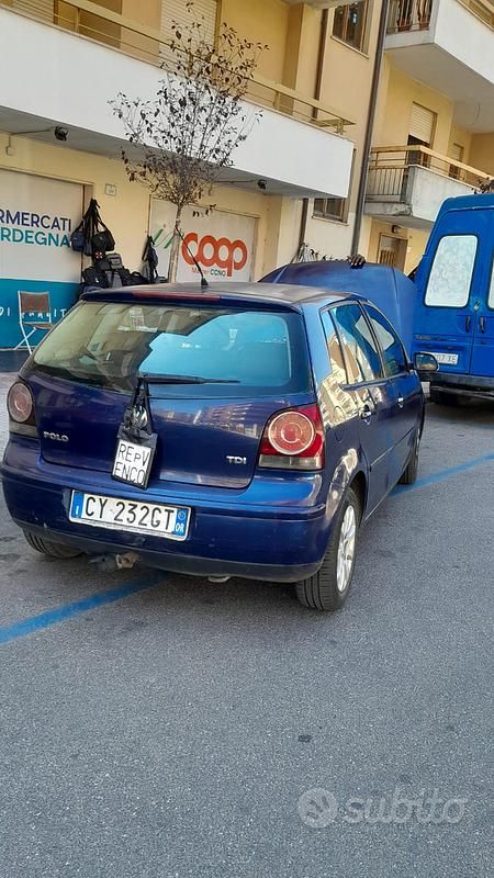 Usata VW Polo 101 CV (74 kW) 2006 Blu Utilitaria