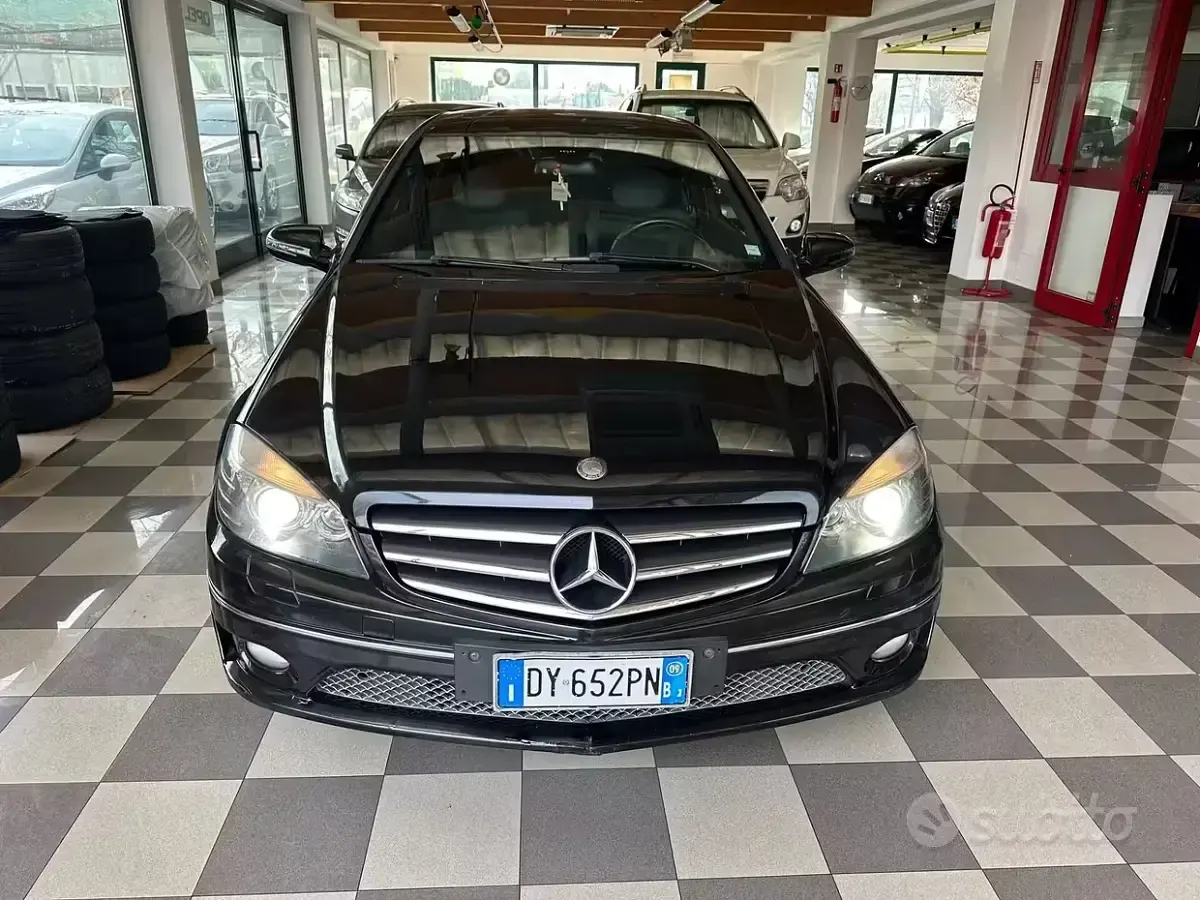 Usata Mercedes CLC220 150 CV (110 kW) 2010 Nero Coupé