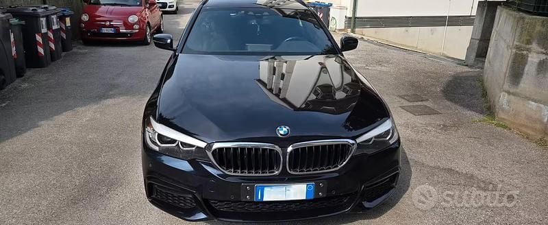 Usata BMW 520 M Sport 190 CV (139 kW) 2019 Nero Station wagon