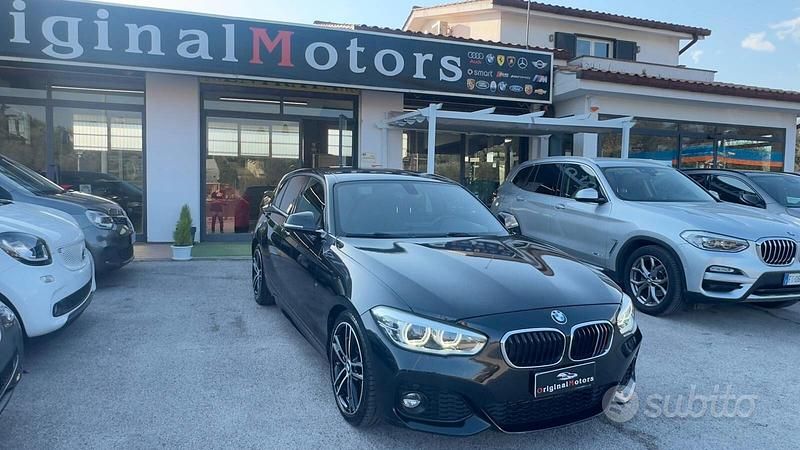 Usata BMW 116 M Sport 115 CV (84 kW) 2019 Nero Utilitaria