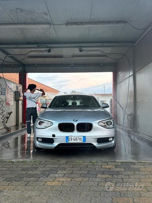 Usata BMW 114 Comfort Edition 150 CV (110 kW) 2013 Grigio Utilitaria