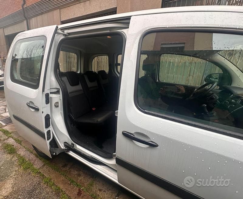 Usata Renault Kangoo 2017 Bianco Monovolume