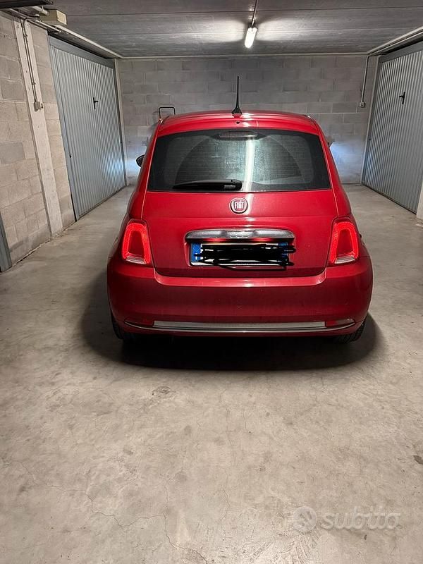 Usata Fiat 500 105 CV (77 kW) 2018 Rosso Utilitaria