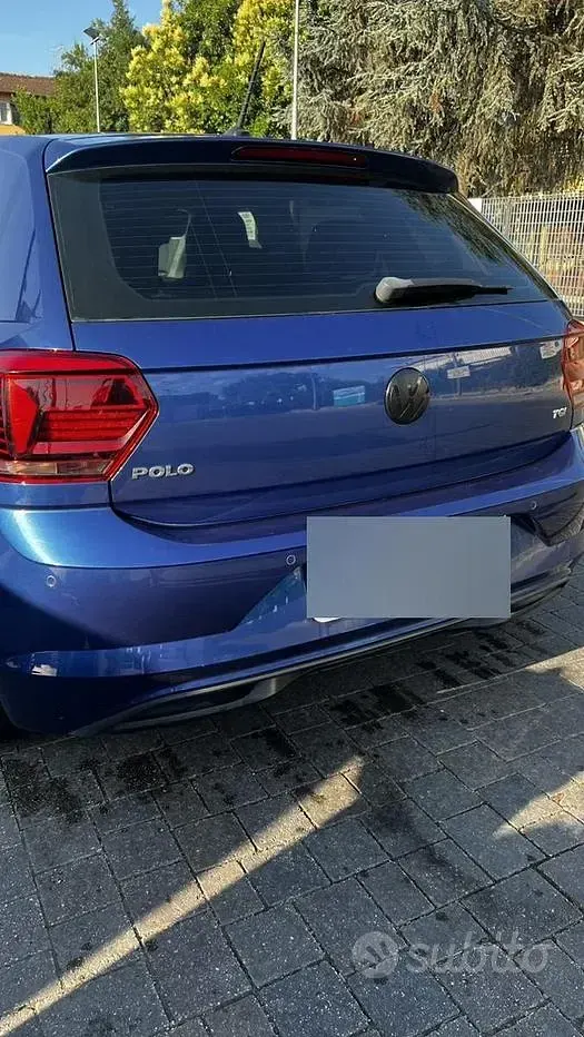 Usata VW Polo Highline 90 CV (66 kW) 2018 Bluazzurro Utilitaria