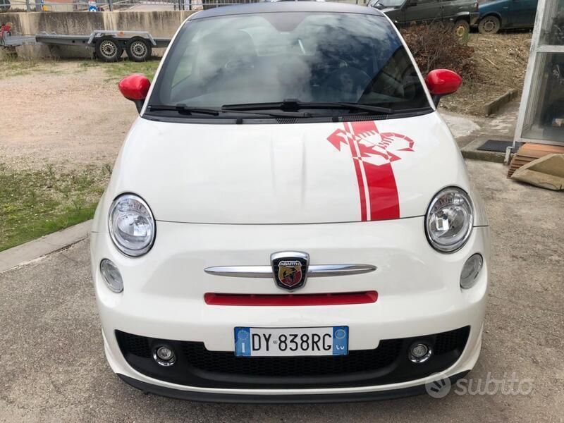 Usata Abarth 500 Esseesse 135 CV (99 kW) 2009 Bianco Utilitaria